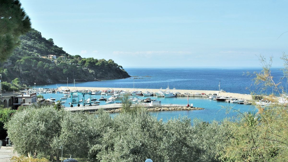 Blick auf den Hafen